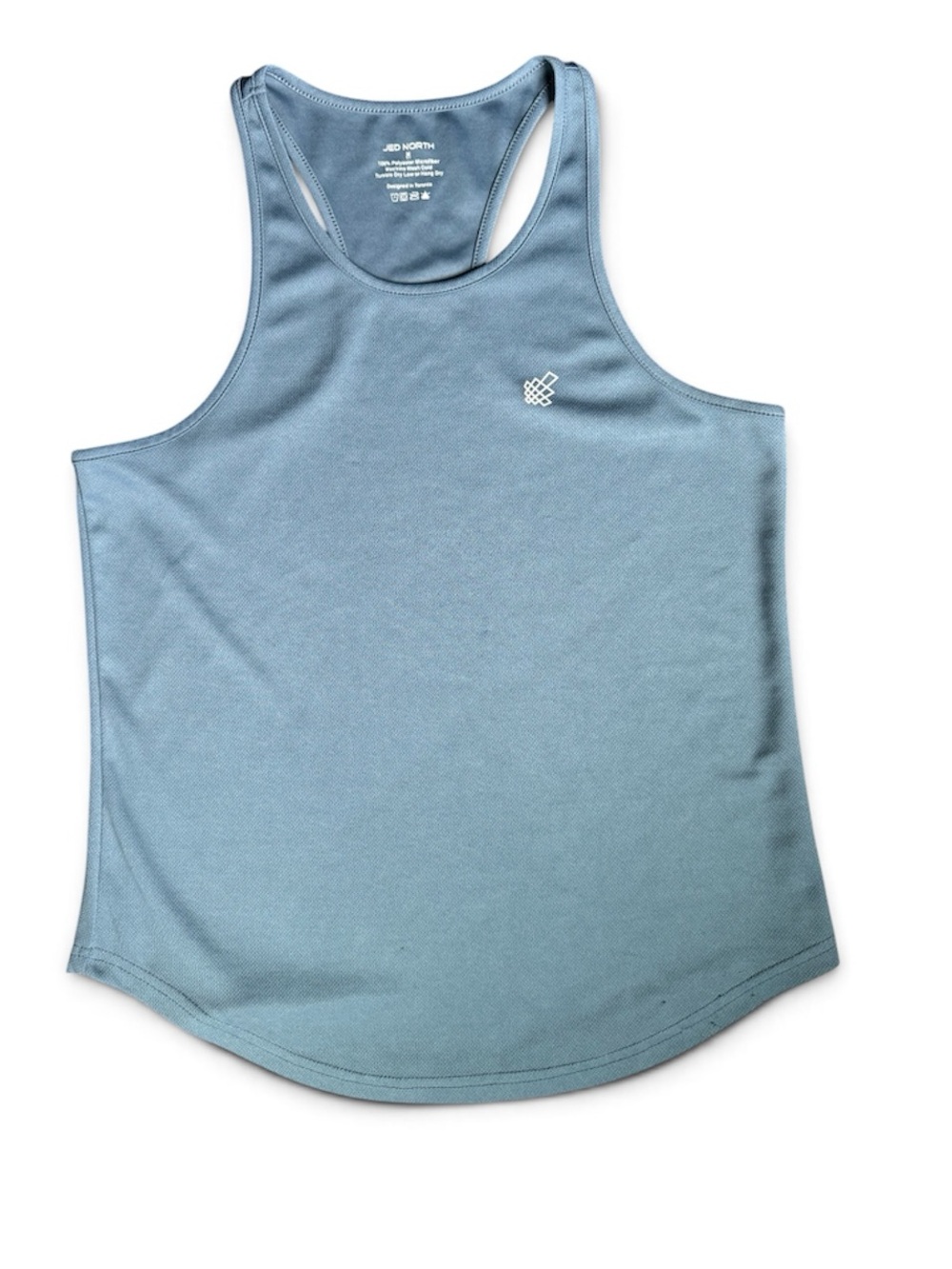 Jed North Men's Dusty Blue Racerback Swim Tank